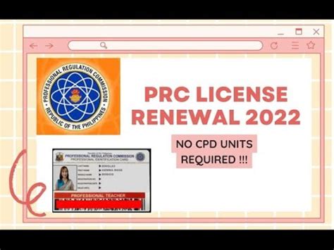 How To Renew PRC License 2023 Online Without CPD Units.